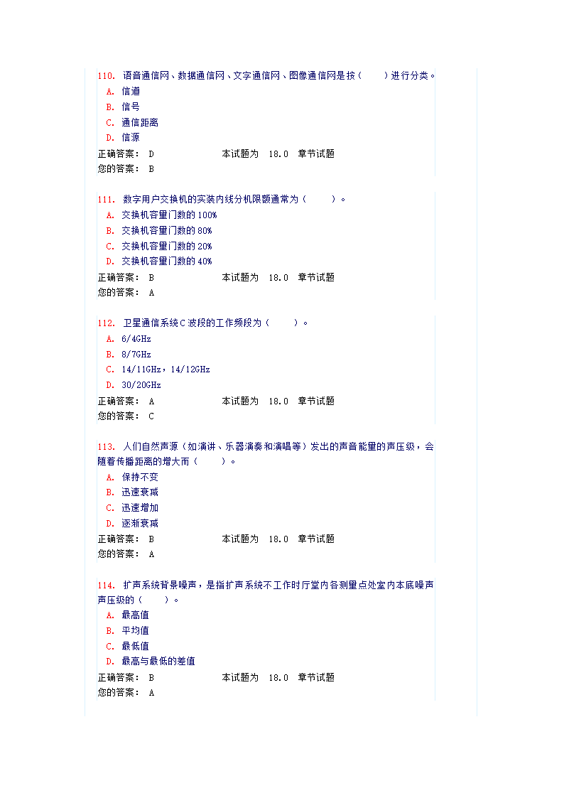 《建筑智能化》试卷及答案第23页