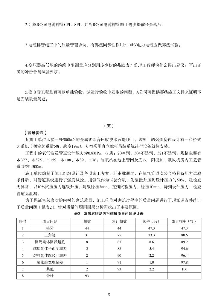 2019-2023年一建《机电工程管理与实务）真题第25页