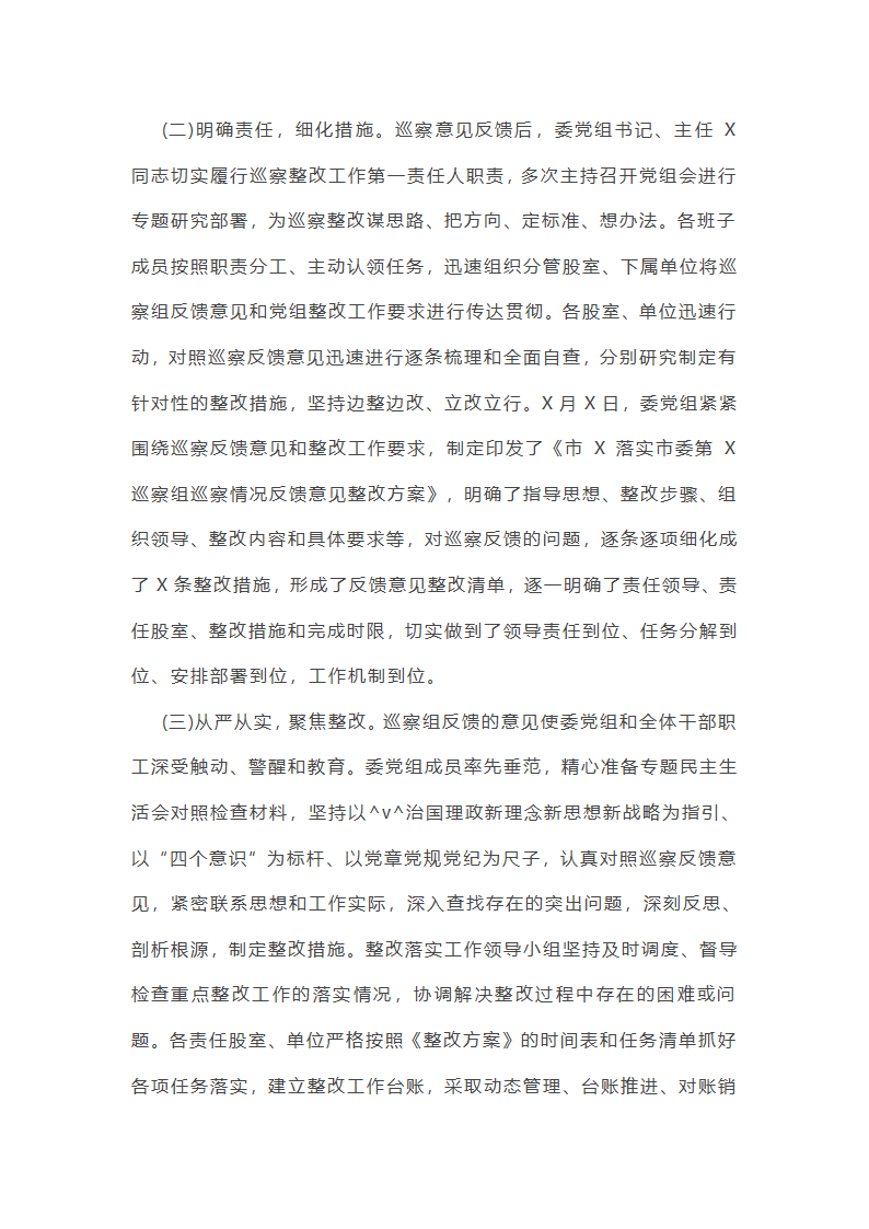 作风建设专项巡察工作总结第8页