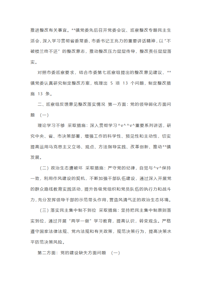 作风建设专项巡察工作总结第12页