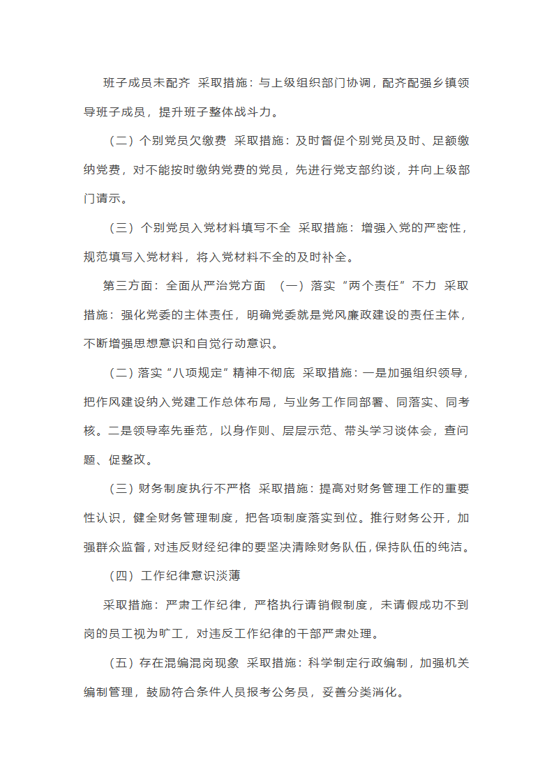 作风建设专项巡察工作总结第13页