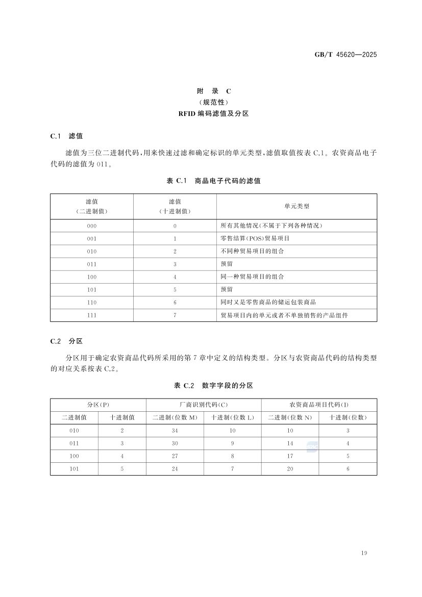 农资商品电子代码编码规则GBT45620-2025第22页