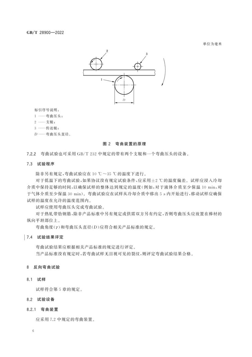 钢筋混凝土用钢材试验方法GBT28900-2022第10页