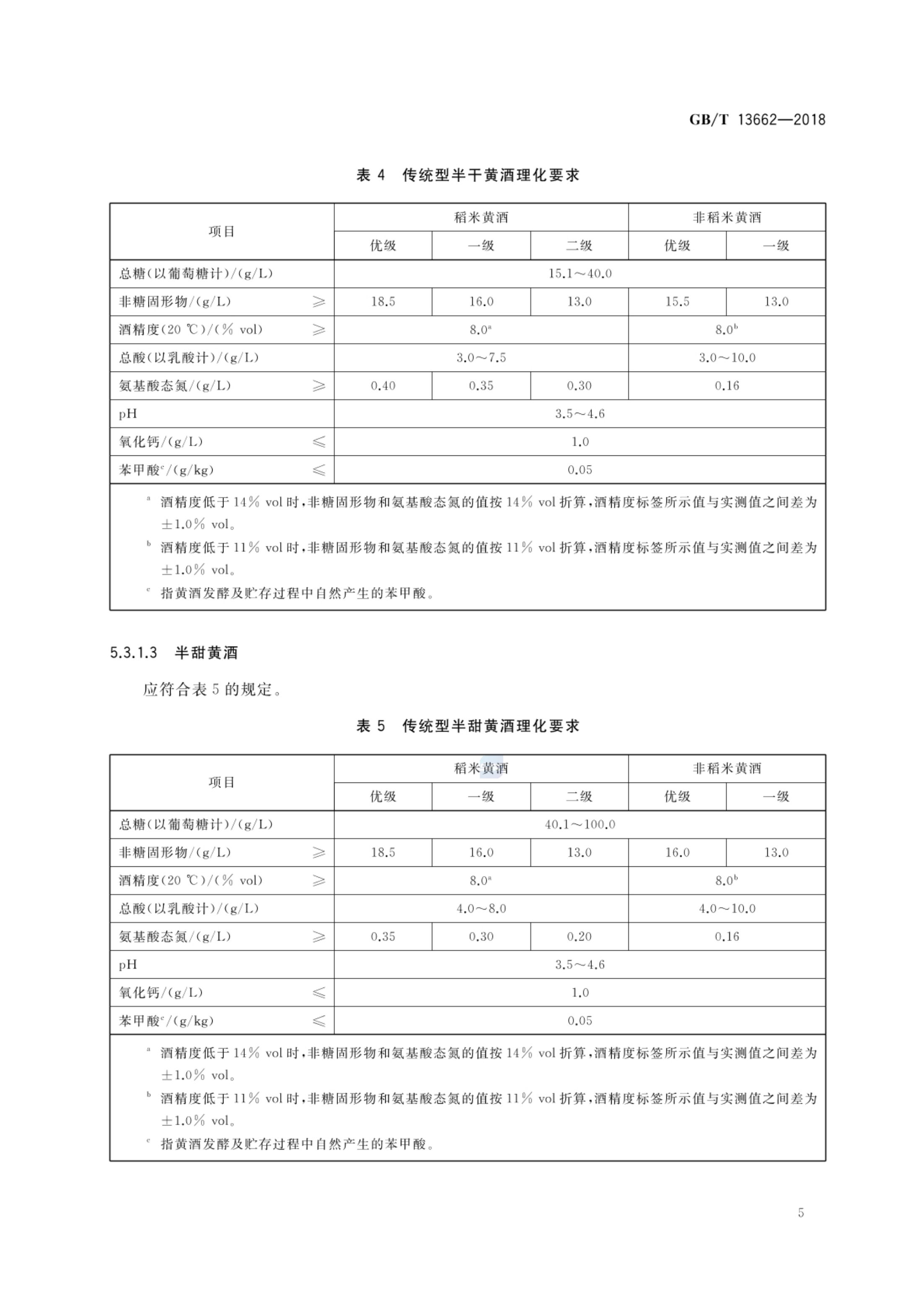 黄酒GBT13662-2018第7页