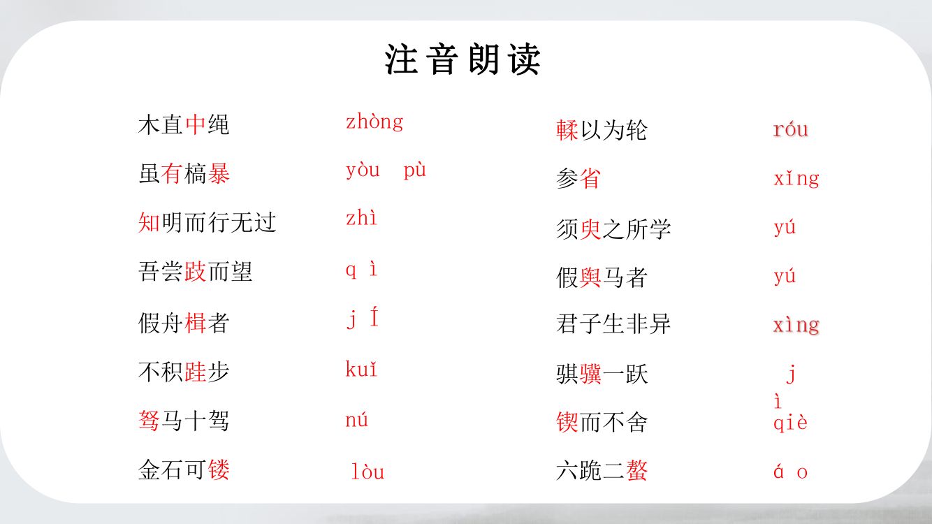 《劝学》教学课件第8页