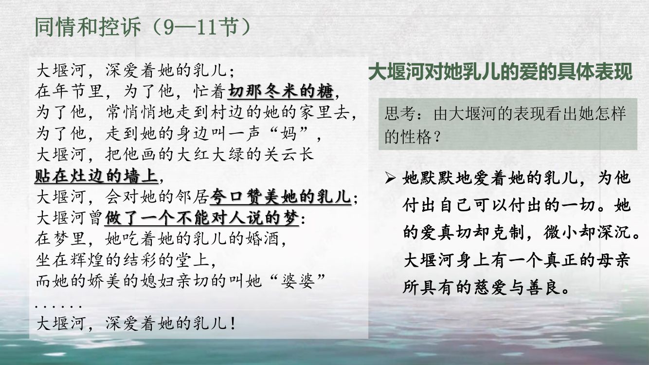 《大堰河—我的保姆》教学课件第21页