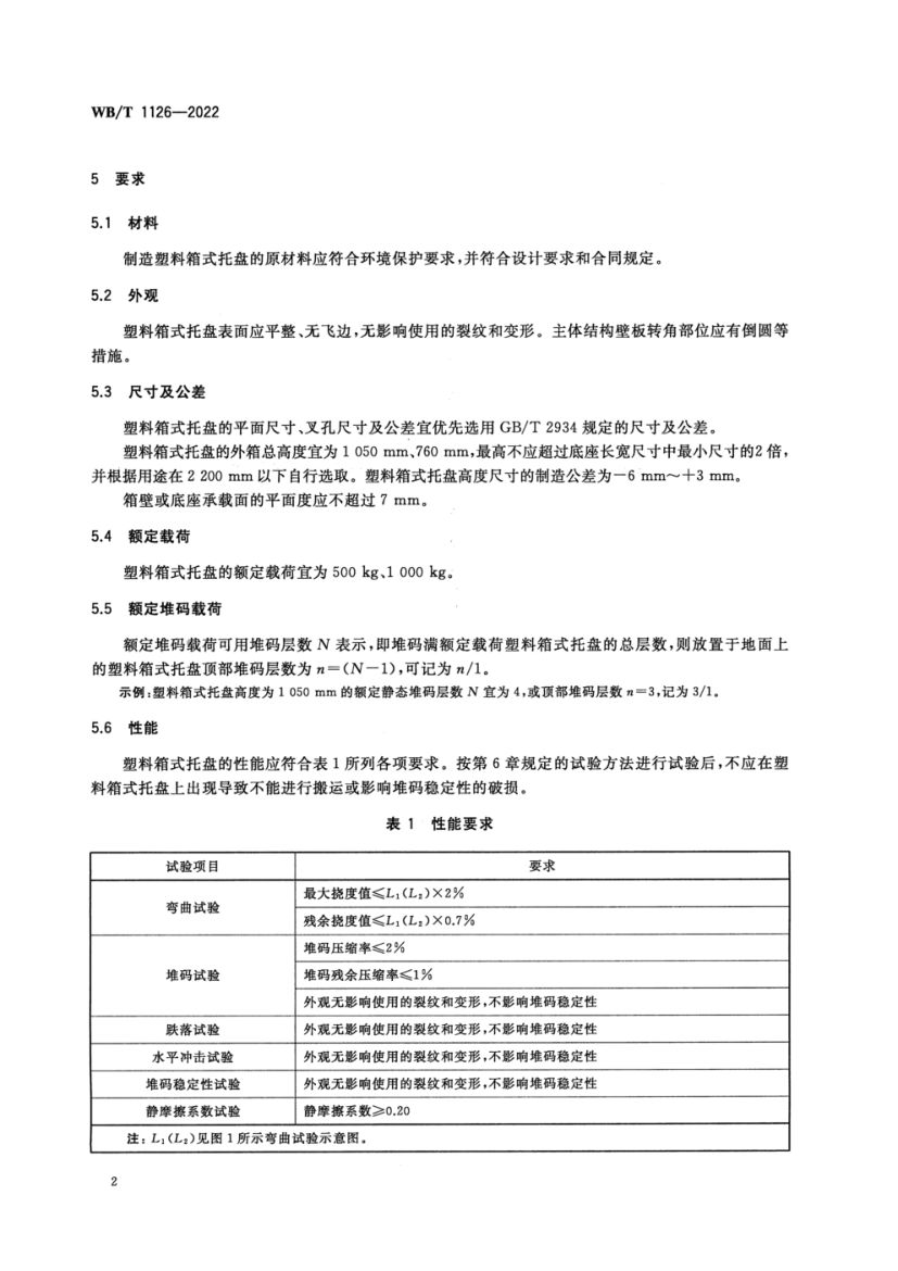 塑料箱式托盘WBT1126-2022第6页