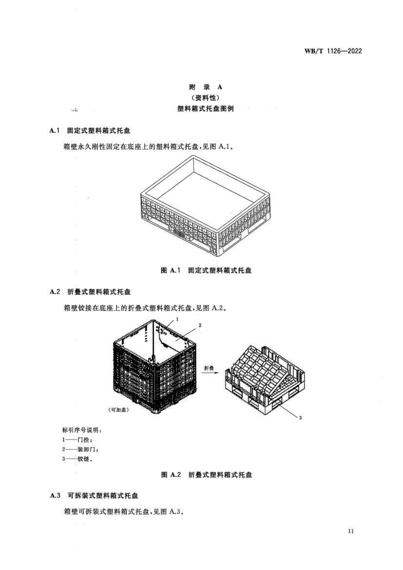 塑料箱式托盘WBT1126-2022第15页