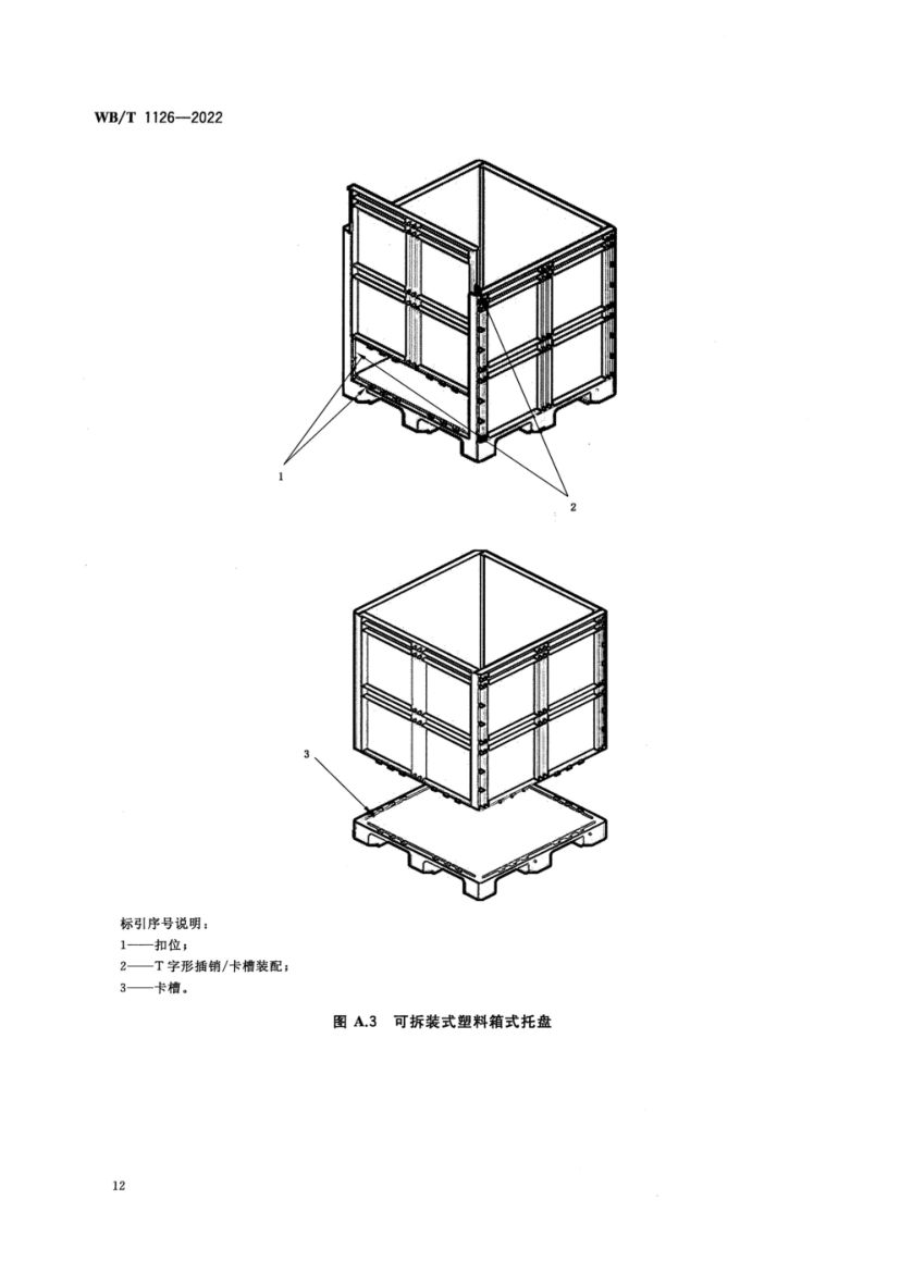 塑料箱式托盘WBT1126-2022第16页