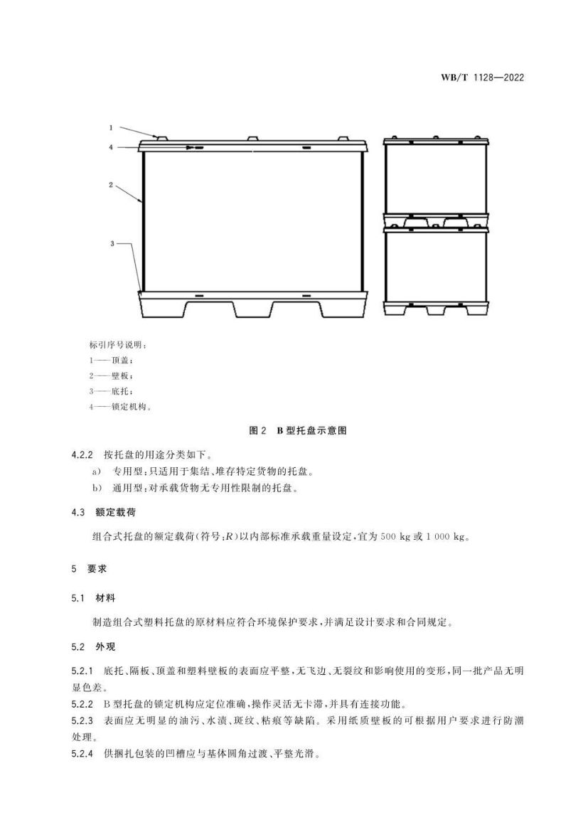 组合式塑料托盘WBT1128-2022第7页