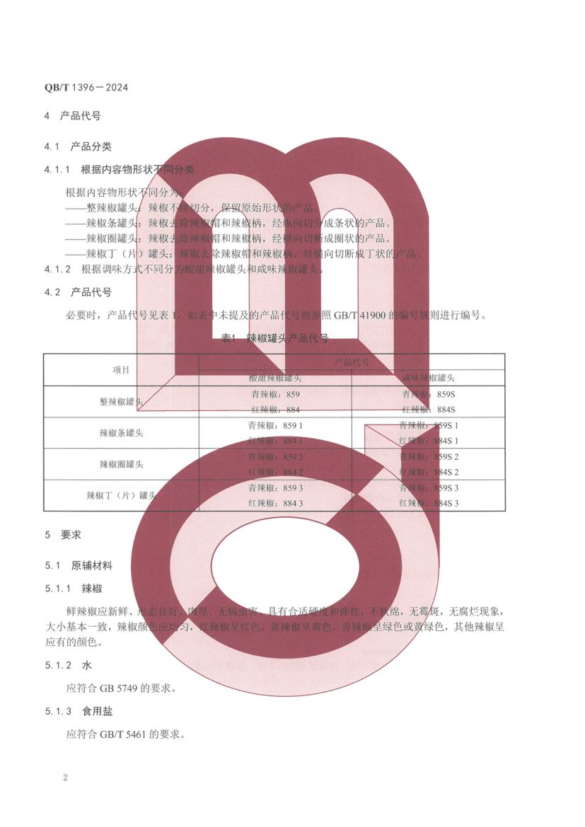 辣椒罐头QBT1396-2024第6页