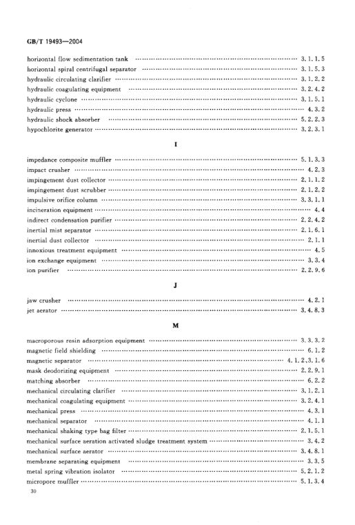 环境污染防治设备术语GBT19493-2004第33页