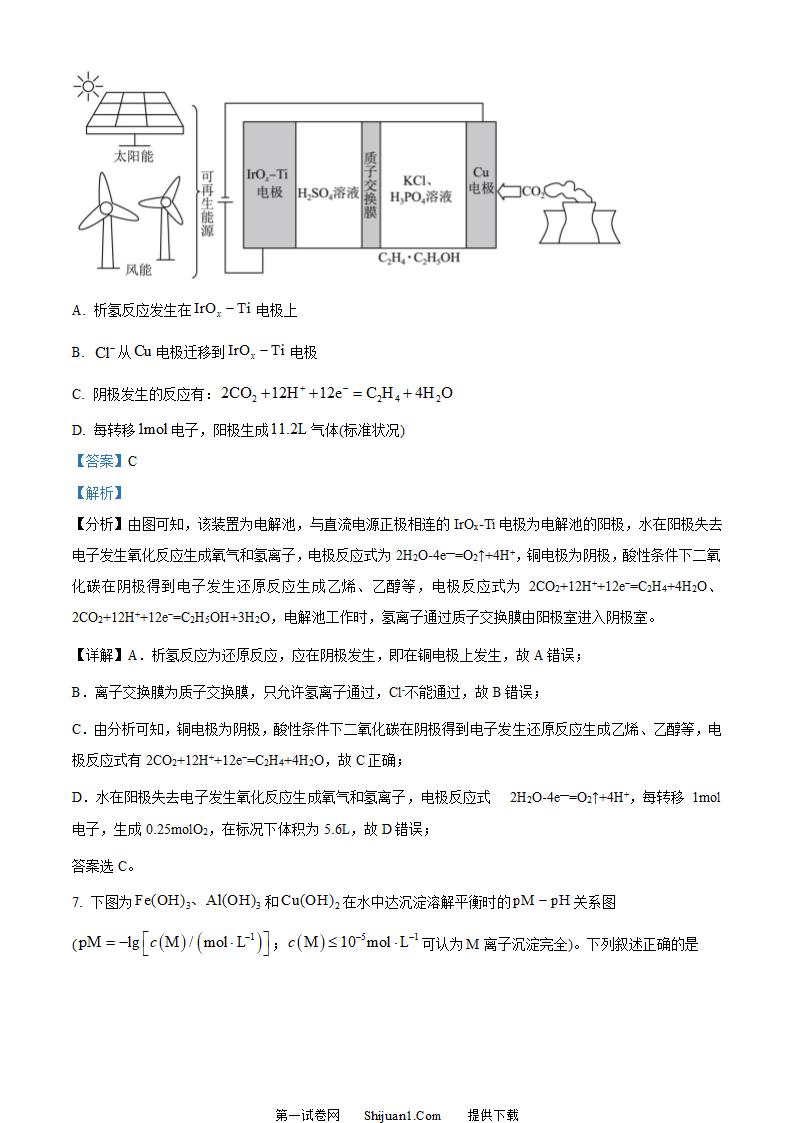 2023年高考全国甲卷化学真题第4页